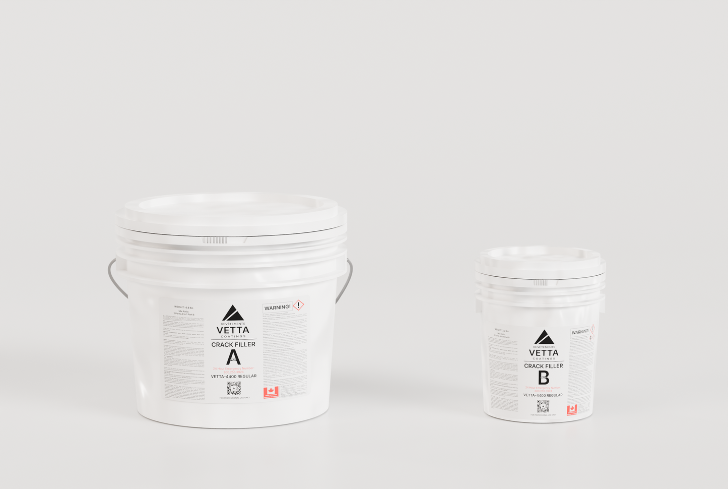 VETTA-4400 – 6.6 lbs Crack Filler Kit