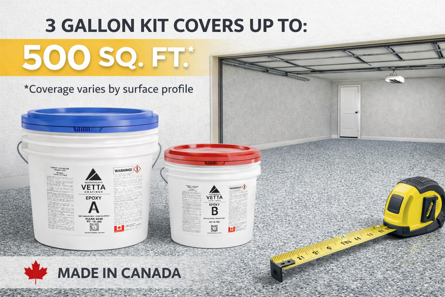 VETTA-100 – 3 Gal. Epoxy Kit