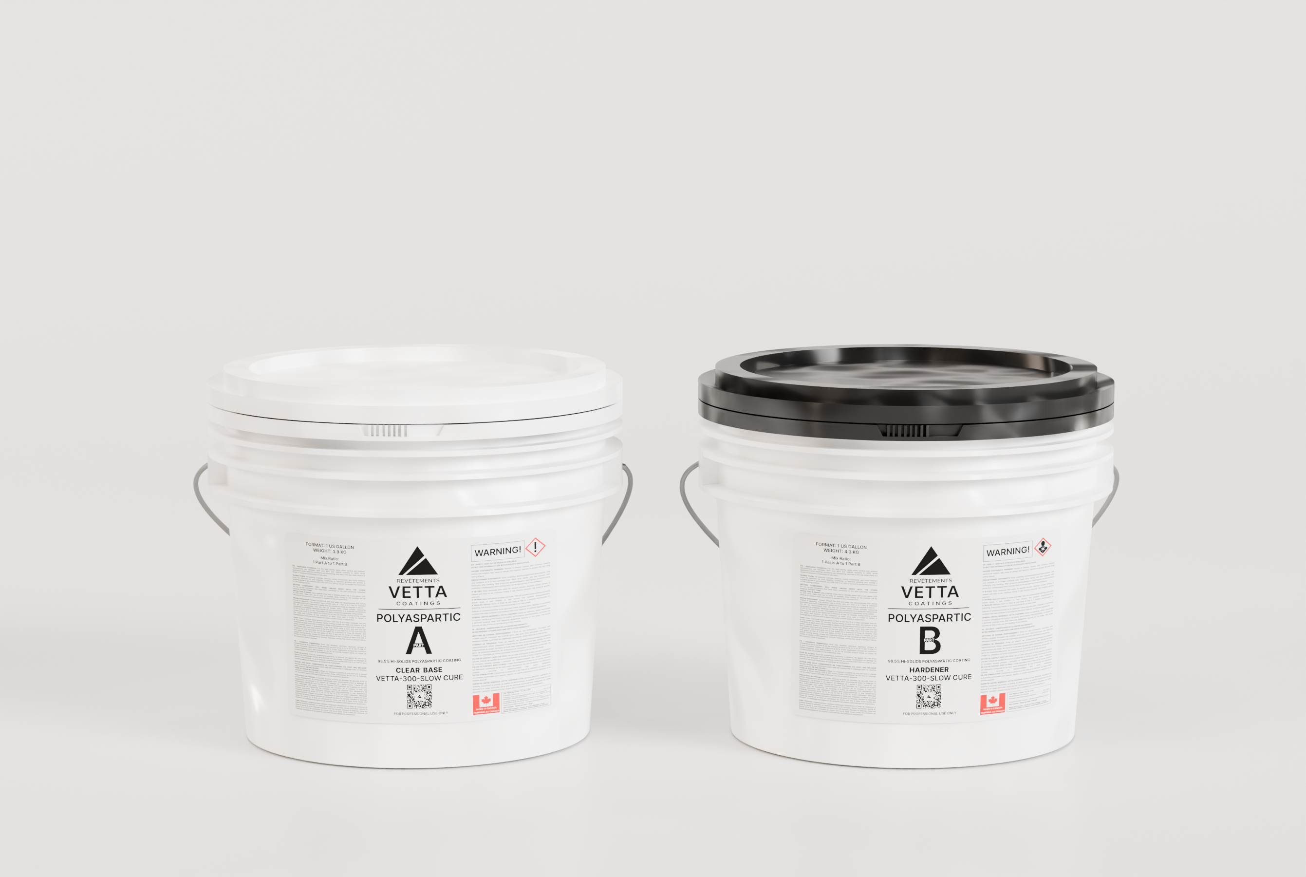 VETTA-300 – 2 Gal. Polyaspartic Kit – Vetta Coatings