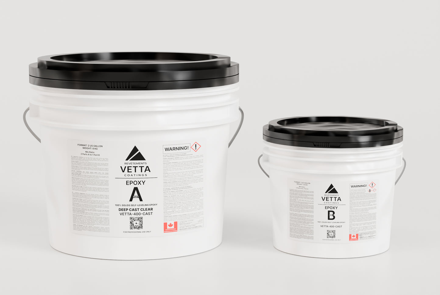 VETTA-400-CAST – 3 Gal. Deep Casting Epoxy Kit