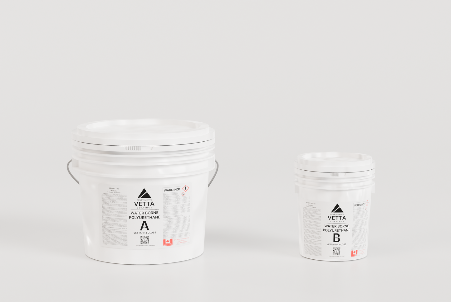 VETTA-714 – 3.65KG Water Borne Polyurethane Coating